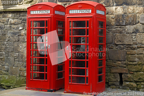 Image of London telephone box