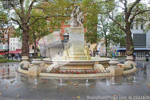 Image of Shakespeare statue