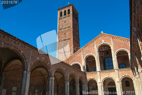 Image of Sant Ambrogio church, Milan