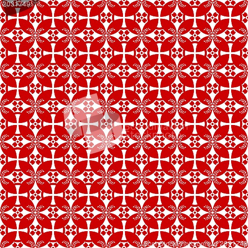 Image of seamless floral pattern