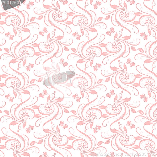 Image of seamless floral pattern