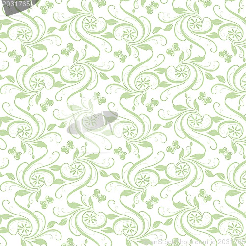 Image of seamless floral pattern