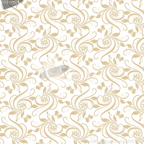 Image of seamless floral pattern