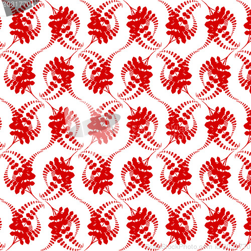 Image of seamless floral pattern