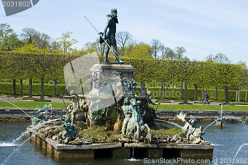 Image of Fountains of Peterhof. St. Petersburg. Russia.