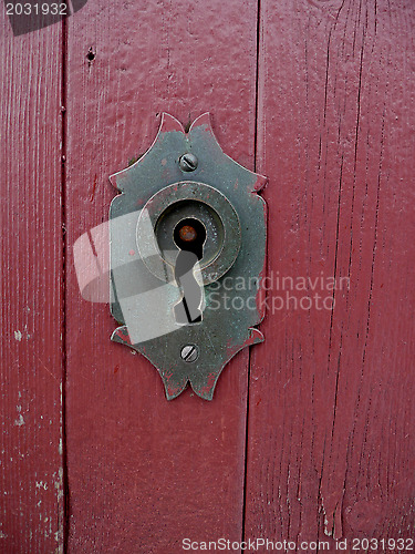 Image of old icelandic key hole