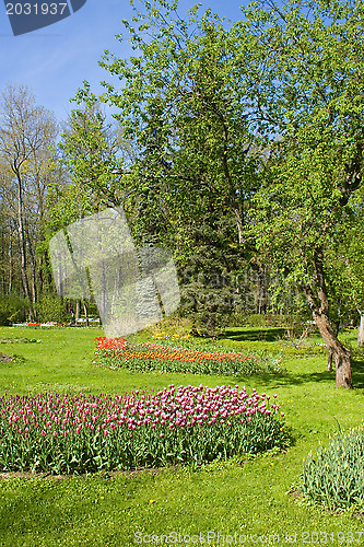 Image of Catherine Palace Park. St. Petersburg. Russia.