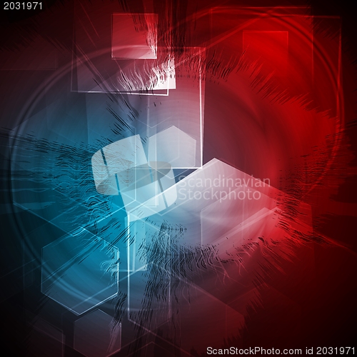 Image of Grunge tech design
