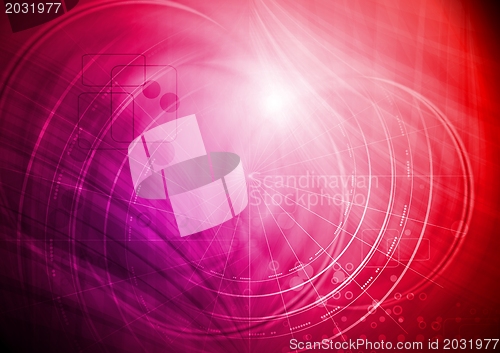 Image of Bright technical abstraction