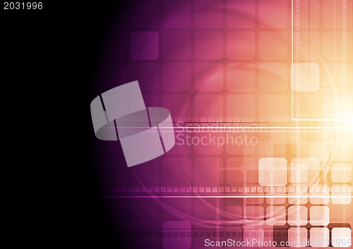 Image of Hi-tech vector abstraction