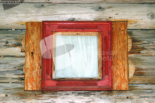 Image of small lodge window