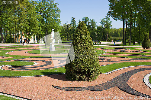 Image of Catherine Palace Park. St. Petersburg. Russia.