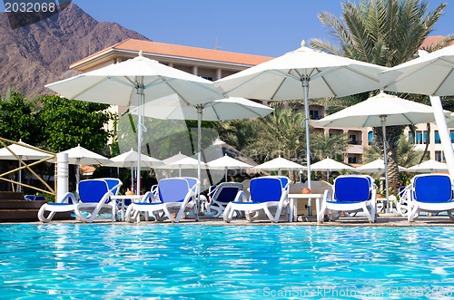 Image of  swimming pool in hotel