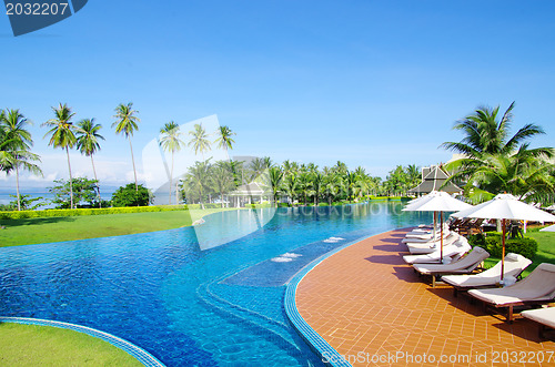 Image of  pool in Thailand 