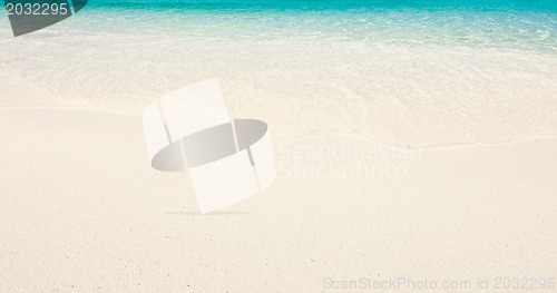 Image of beach and tropical sea