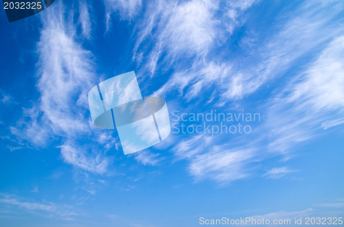 Image of blue sky 