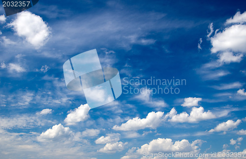 Image of blue sky