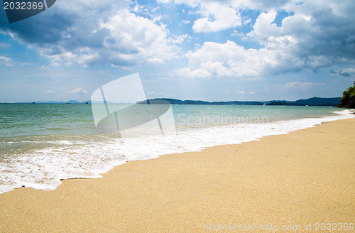 Image of beach and tropical sea