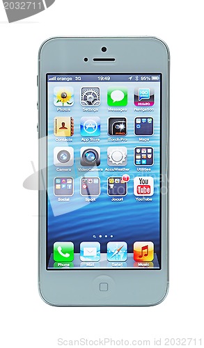 Image of iPhone 5 with Retina display