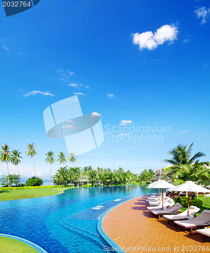 Image of  pool in Thailand 