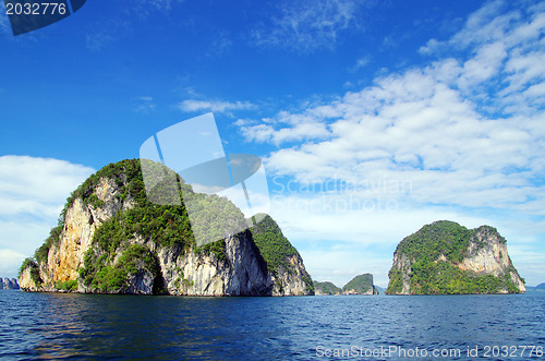 Image of island in Krabi Thsiland