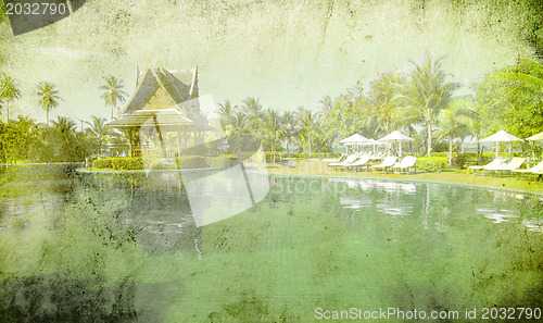Image of Tropical swimming pool 