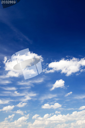 Image of blue sky 