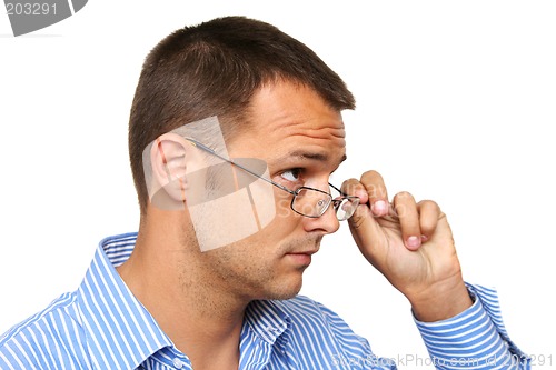 Image of Man with Glasses