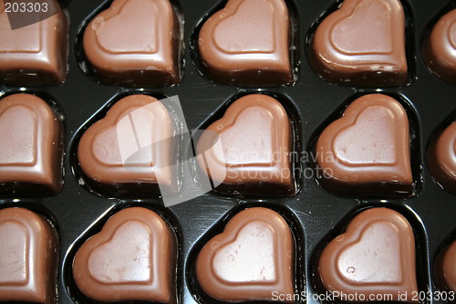 Image of Chocolate hearts for Valentine