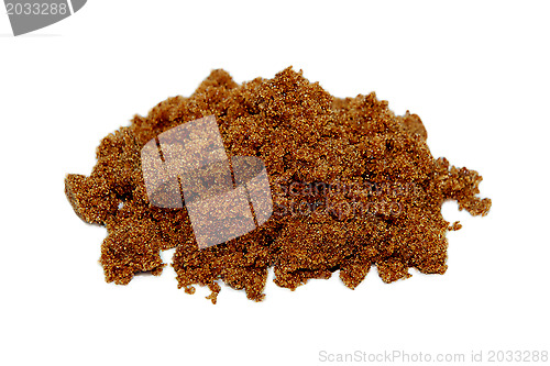 Image of Pile of dark brown soft sugar