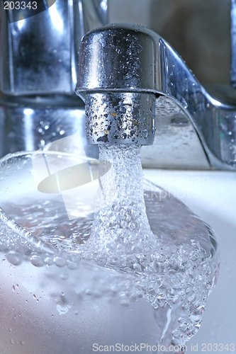 Image of filling a glass