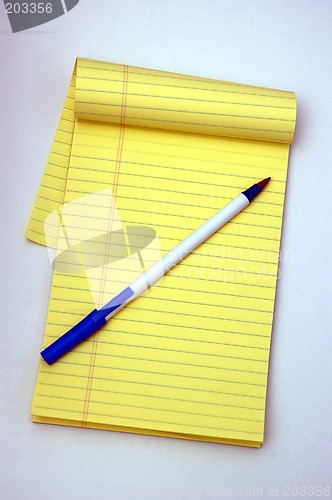 Image of Notepad and a Pen