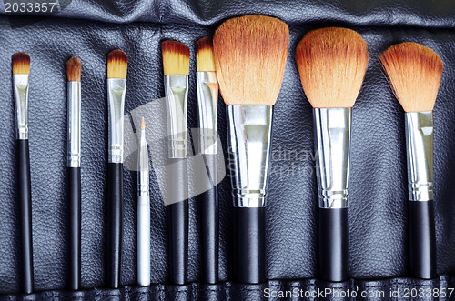 Image of Makeup brush set