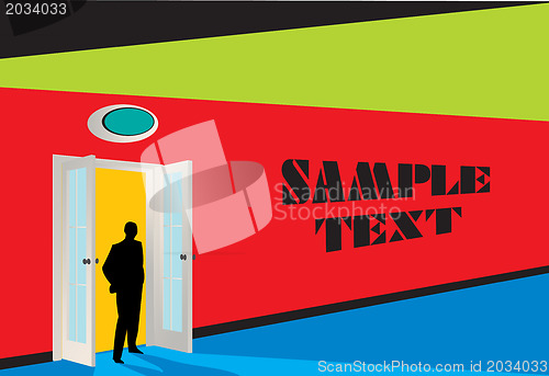 Image of Abstract urban background