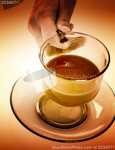 Image of Cup with coffee