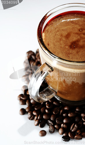 Image of Cup with coffee