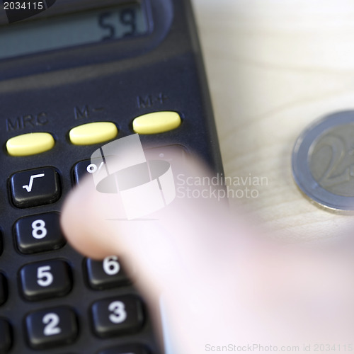 Image of Calculating my money