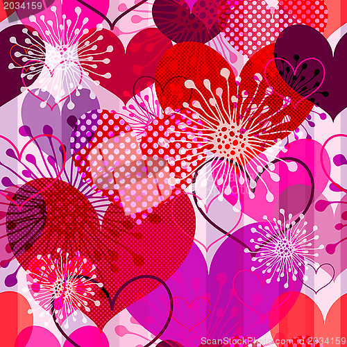 Image of Seamless valentine pattern