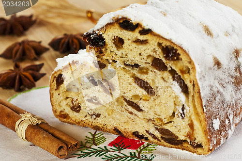 Image of christmas stollen