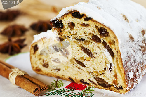 Image of christmas stollen