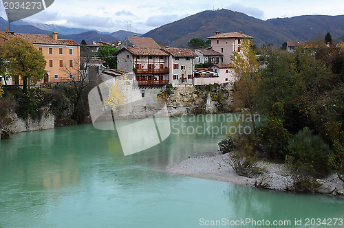 Image of Cividale del Friuli in the Fall
