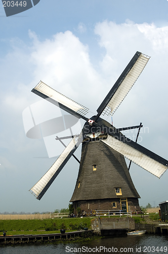 Image of Portrait of a Dutch Windmill