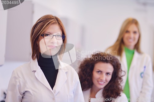 Image of scientists working at the laboratory