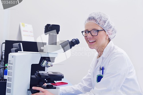 Image of scientists working at the laboratory