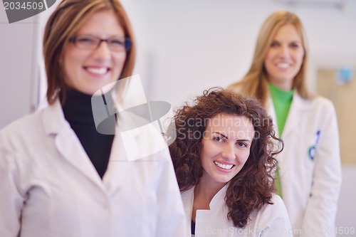 Image of scientists working at the laboratory