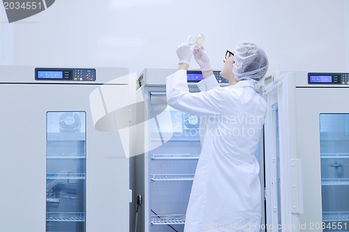 Image of scientists working at the laboratory