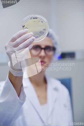 Image of scientists working at the laboratory