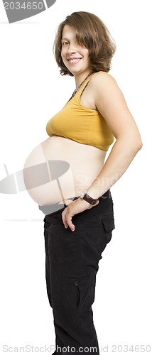 Image of pregnant young woman