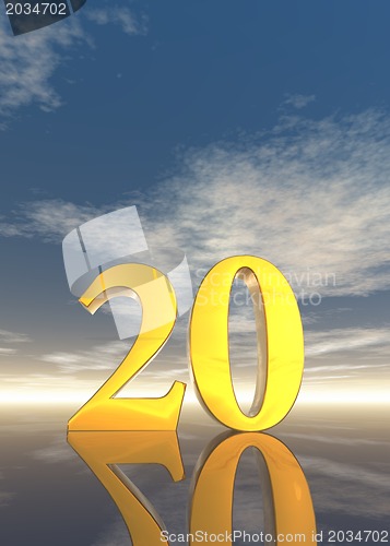 Image of number twenty