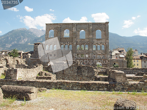 Image of Roman Theatre Aosta